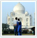 Taj Mahal with Romantic India